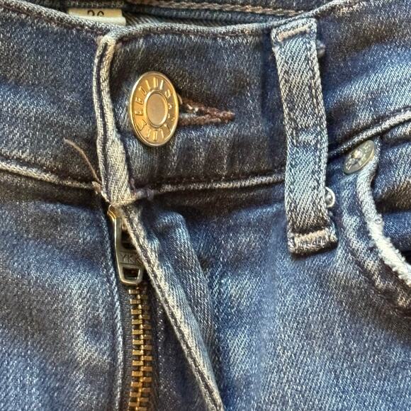 AGOLDE Sophie Mid-Rise Skinny Ankle Jeans - size 26 - Picture 4 of 7